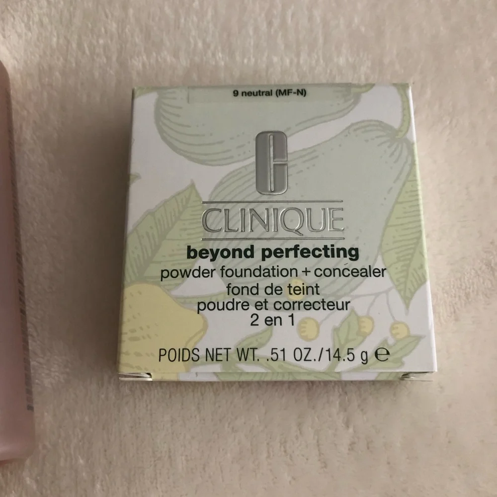 Clinique Moisture Surge Spray and Beyond Perfecting Foundation